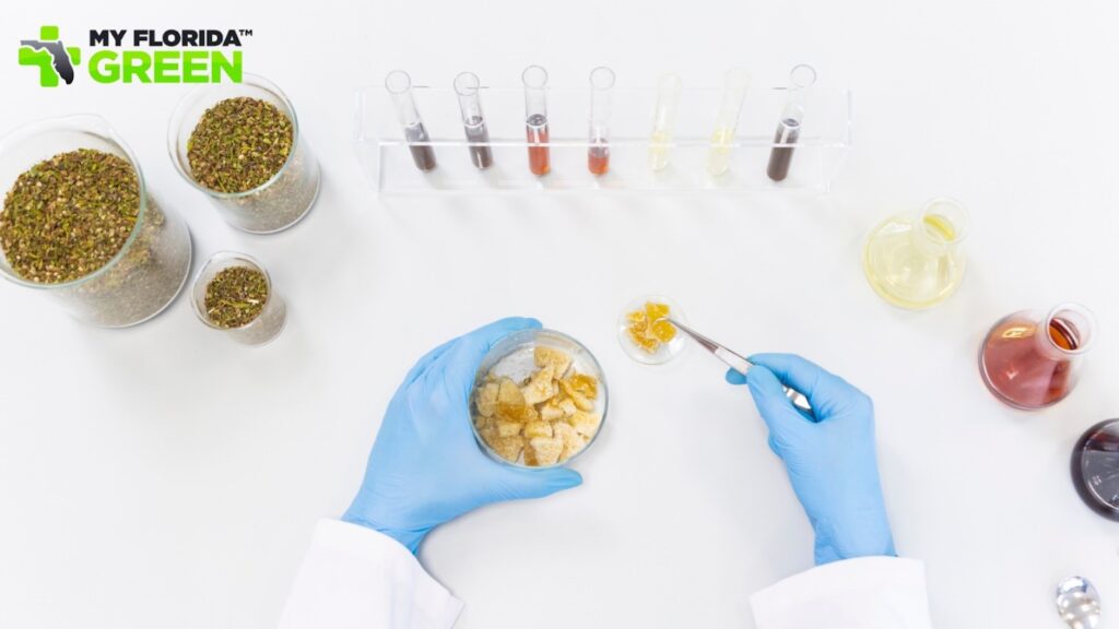 Use of cannabis tinctures